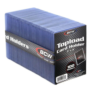 20pt. Standard Top Loader - BCW 100pk.