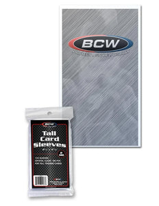 Tall Card Sleeves - BCW - 100pk