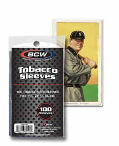 Tobacco Card Sleeves  - BCW - 100pk