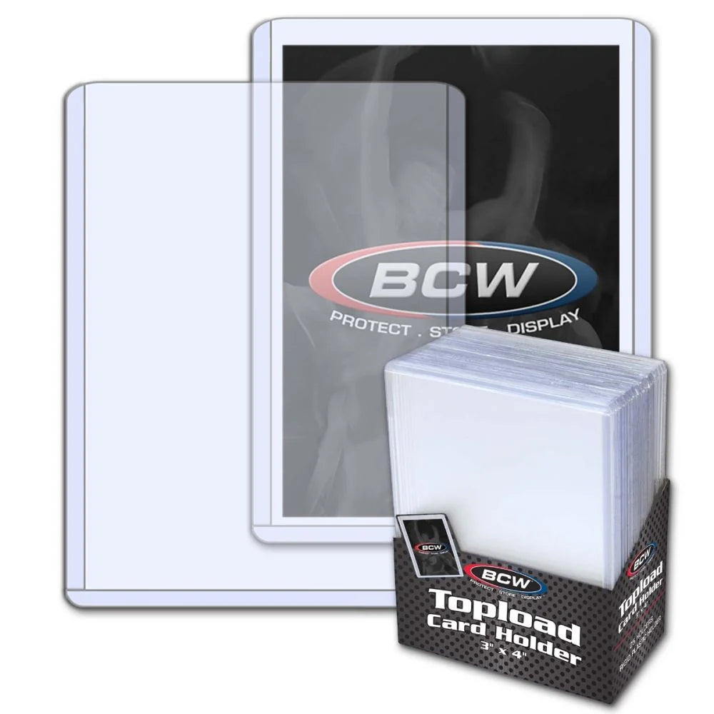 20pt. Standard Top Loader - BCW - 25pk