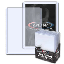 Load image into Gallery viewer, 20pt. - 360pt. Top Loaders - BCW - WHAT SIZE DO YOU NEED?!?
