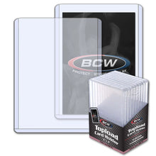 Load image into Gallery viewer, 20pt. - 360pt. Top Loaders - BCW - WHAT SIZE DO YOU NEED?!?
