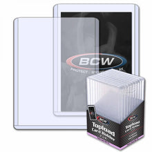 Load image into Gallery viewer, 20pt. - 360pt. Top Loaders - BCW - WHAT SIZE DO YOU NEED?!?
