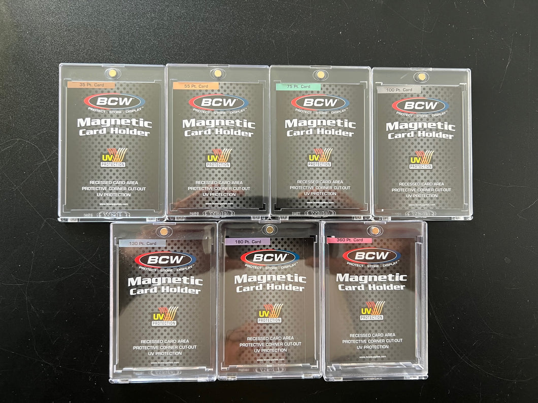 One Touch Magnetic Holders - BCW - All Sizes