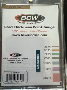 One Touch Magnetic holders - BCW - all sizes